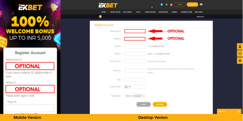 How To Register In Ekbet With Easy Steps to Register
