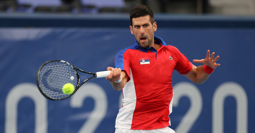 Novak Djokovic lost to Germany’s Alexander Zverev in Tokyo 2020