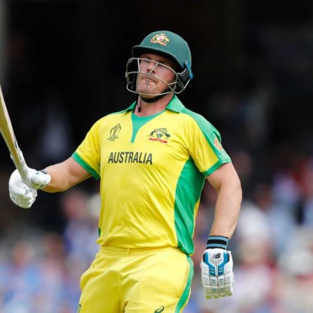 Captain Aaron Finch is on track to lead the team at the T20 World Cup series
