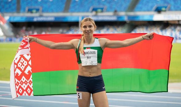 Krystsina Tsimanouskaya auctions medals to support athletes
