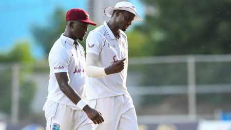 Kemar Roach and Jayden Seales won over Pakistan  in the first Test in Jamaica