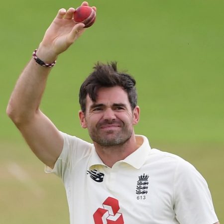 James Anderson claimed his 31st five-wicket haul in England vs India