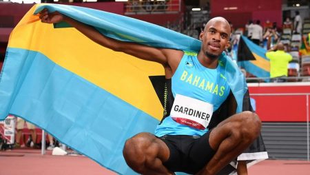 Steven Gardiner was the first athlete to win Olympic gold in Bahamas history