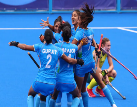 Vidya Malvade: India beat Australia 1-0 to reach the 1st Olympic semi-final