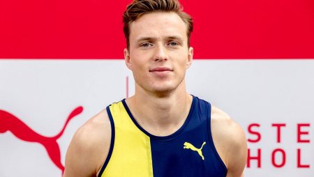 Karsten Warholm wins the gold medal in the final of men’s 400m hurdles