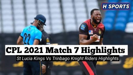 Trinbago Knight Riders vs Saint Lucia Kings the Cricket Match Prediction: CPL 2021