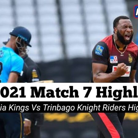 Trinbago Knight Riders vs Saint Lucia Kings the Cricket Match Prediction: CPL 2021