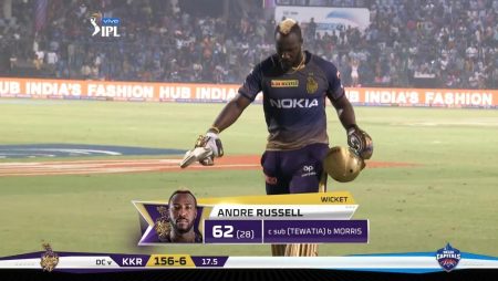 Andre Russell says ”I planned it” to AB de Villiers in the Indian Premier League: IPL 21