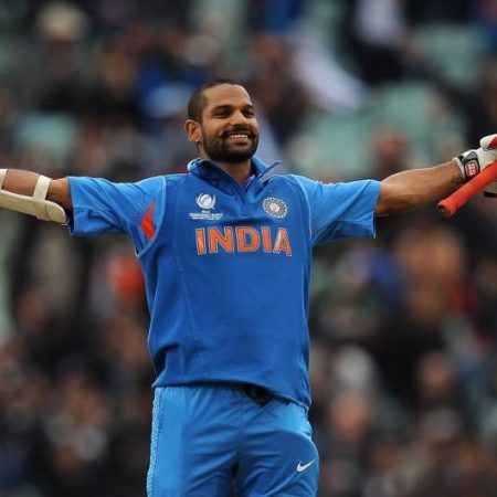 Shikhar Dhawan appears against Rajasthan Royals in the Indian Premier League: IPL 2021