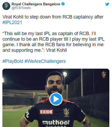Saba Karim "That is a big life lesson" on Virat Kohli quit as RCB captaincy: Indian Premier League 2021