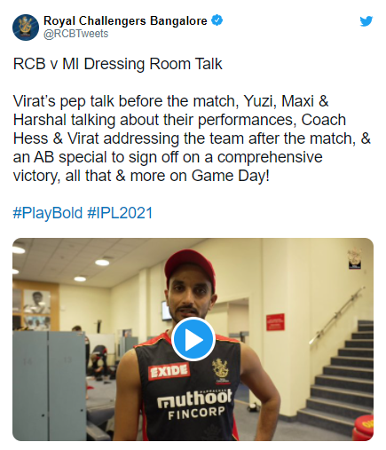 AB de Villiers imitate Virat Kohli's celebration in the Indian Premier League: IPL 21