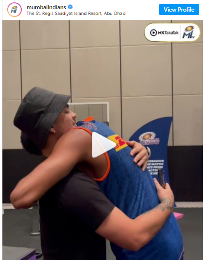 Ishan Kishan receive smiles and hugs after made it to the Indian squad for Indian Premier League: IPL 2021