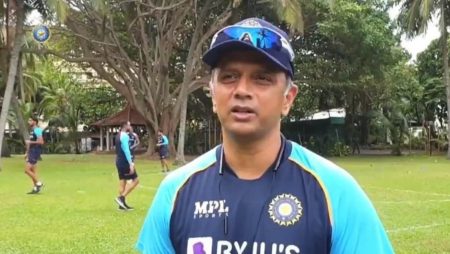 Rahul Dravid was appointed as Indian head coach, according to the report