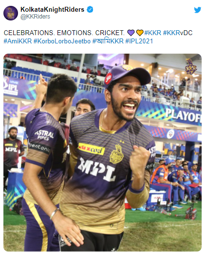 Venkatesh Iyer says “Couldn’t control my emotions and hugged him” in IPL 2021