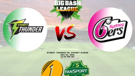 BBL: THU vs SIX 1CRIC Prediction, Head to Head Statistics, Best Fantasy Tips, and Pitch Report