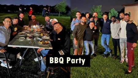 In Centurion, Team India hosts a “Fiery BBQ Night” ahead of the South Africa Tests.