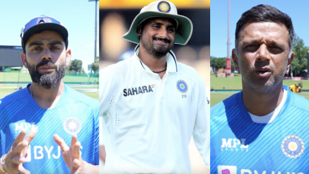 Virat Kohli and Rahul Dravid, India’s Test captain and head coach, have sent Harbhajan Singh heartfelt messages.