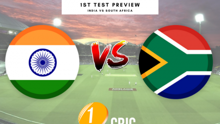 1st Test Preview: South Africa vs. India 