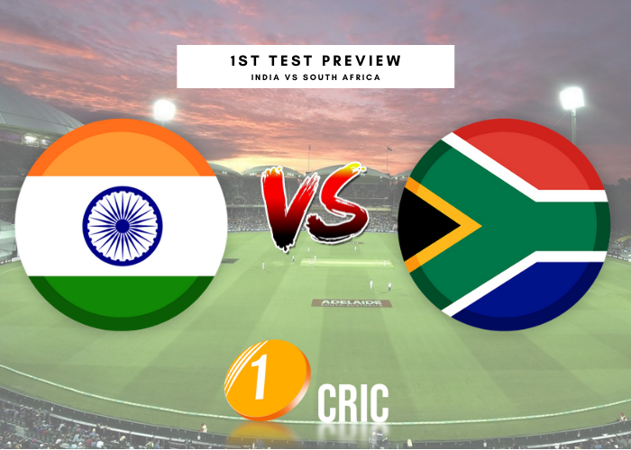 1st Test Preview: South Africa vs. India 