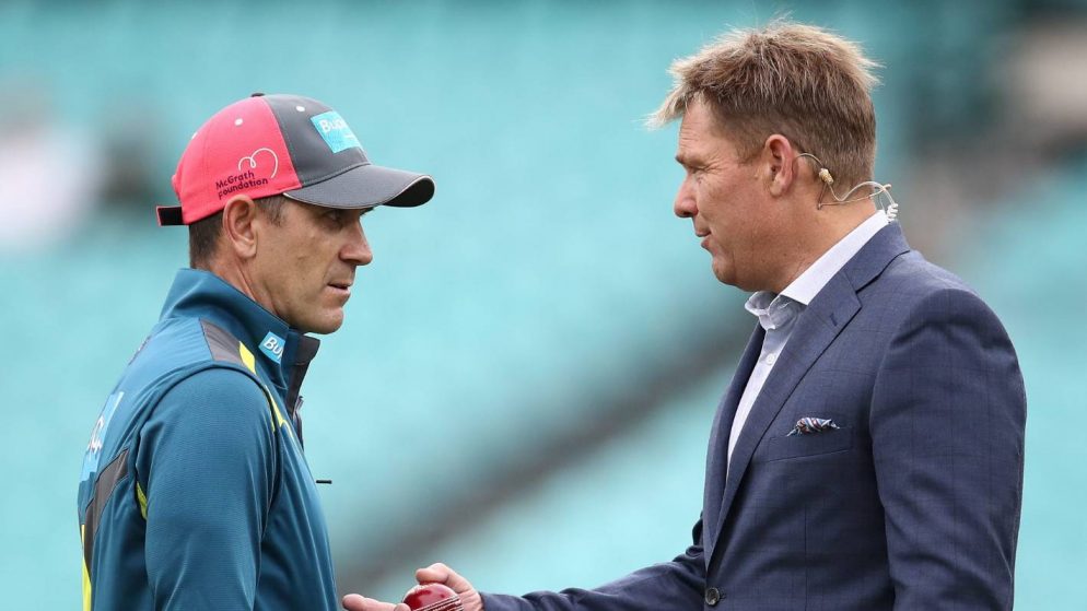 Shane Warne criticizes Cricket Australia for its handling of the Justin Langer case.