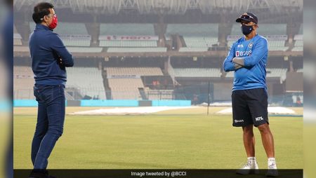 Sourav Ganguly and Rahul Dravid, “Two Legends of Indian Cricket” meet in Kolkata ahead of India’s first T20I against the West Indies.
