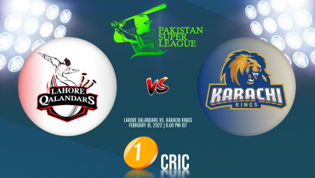 Match 26: LAH vs KAR 1CRIC Prediction, Head to Head Statistics, Best Fantasy Tips, and Pitch Report