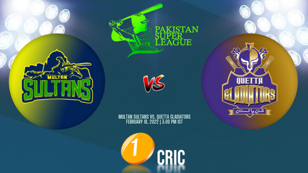 Match 25: MUL vs QUE 1CRIC Prediction, Head to Head Statistics, Best Fantasy Tips, and Pitch Report