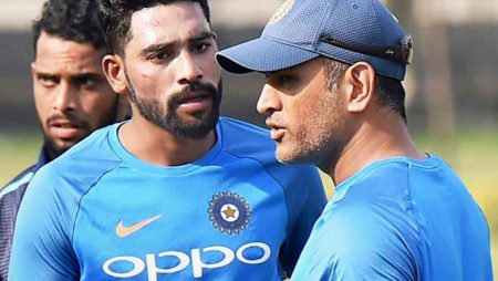 Mohammed Siraj Benefited from MS Dhoni’s Wise Words