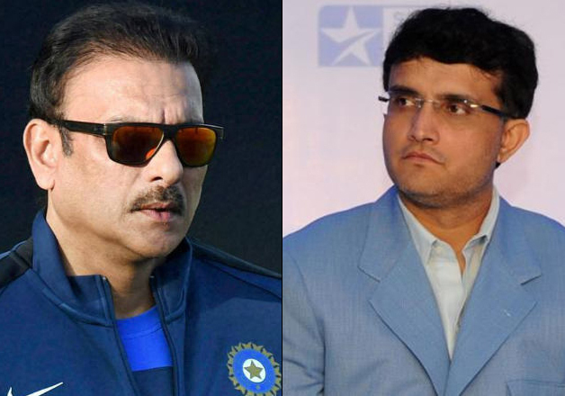 After Wriddhiman Saha shared a screenshot of messages from a journalist, Ravi Shastri asked Sourav Ganguly to step in.