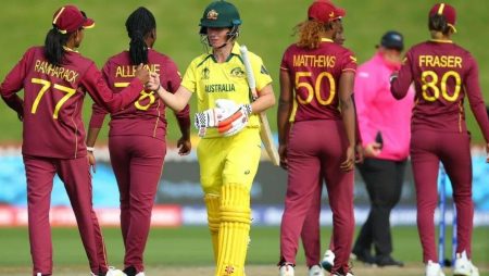 ICC Women’s World Cup 2022: Australia defeats the West Indies by 7 wickets.