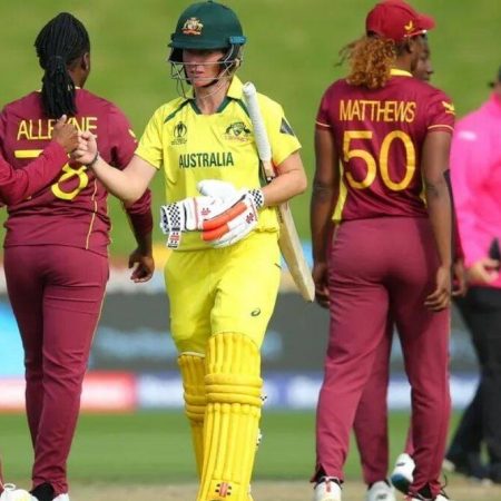 ICC Women’s World Cup 2022: Australia defeats the West Indies by 7 wickets.