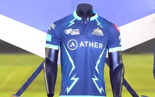Gujarat Titans unveiled their official jersey for the IPL 2022 season.
