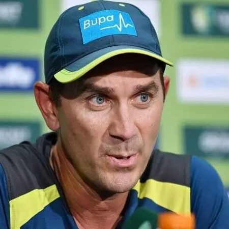 Justin Langer is ‘willing to take part’ in becoming England’s head coach.
