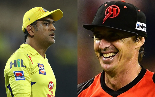 Brad Hogg was taken aback by MS Dhoni’s powerful knock against KKR in the season opener of IPL 2022.