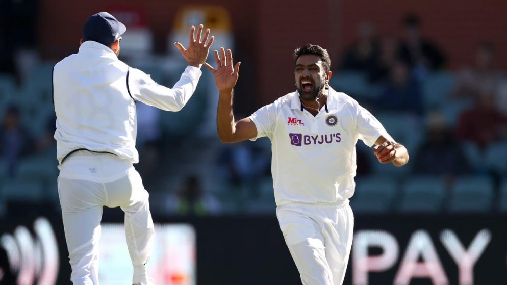Ravichandran Ashwin took his 435th career wicket, passing Kapil Dev on the all-time wicket-taking list.