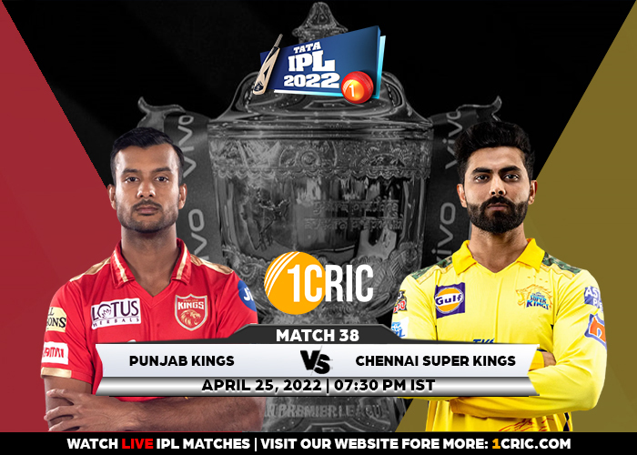 Match 38: IPL 2022 PBKS vs CSK Prediction for the Match – Who will win the IPL Match Between PBKS vs CSK?