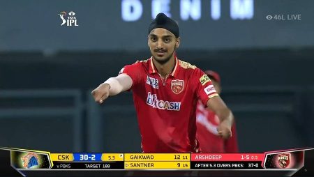 Arshdeep Singh’s Celebration Following Mitchell Santner’s Dismissal From IPL 2022 Goes Viral