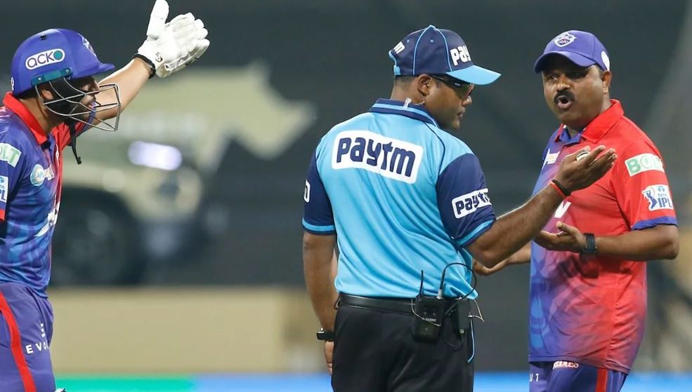 Rishabh Pant is fined the full match fee, and Pravin Amre faces a one-game ban for violating the IPL Code of Conduct.