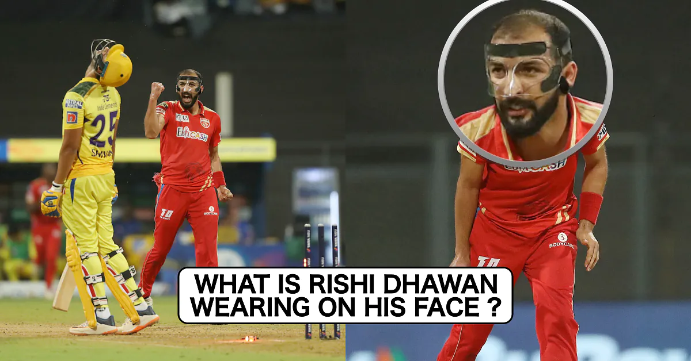 Twitter Reacts to Rishi Dhawan Wearing a Face Shield in First IPL Match Since 2016
