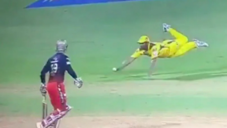 IPL 2022: Ambati Rayudu’s Acrobatic Catch Against Akash Deep CSK vs. RCB