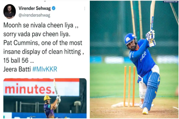 IPL2022: Following backlash, Sehwag clarifies his ‘Vada Pav’ tweet.