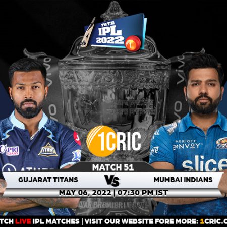 Match 51: IPL 2022 GT vs MI Prediction for the Match – Who will win the IPL Match Between GT and MI?