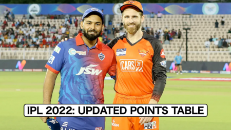 IPL 2022: Following the DC vs. SRH game, The Points Table have been updated.