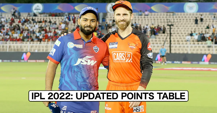 IPL 2022: Following the DC vs. SRH game, The Points Table have been updated.