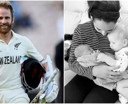 Kane Williamson, the captain of New Zealand, blessed with a son.