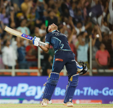 Shubman Gill scored an unbeaten 45-run knock as Gujarat Titans defeated Rajasthan Royals by seven wickets in the IPL final.