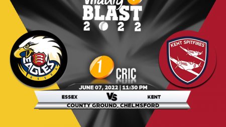 T20 Blast 2022: ESS vs KEN Match Prediction – Who will win the match between Essex and Kent?