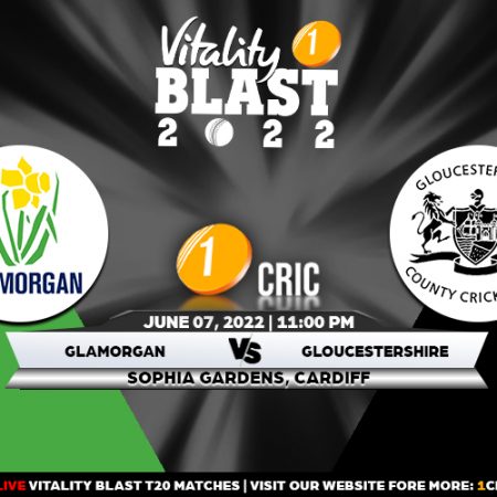T20 Blast 2022: GLA vs GLO  Match Prediction – Who will win the match between Glamorgan and Gloucestershire?