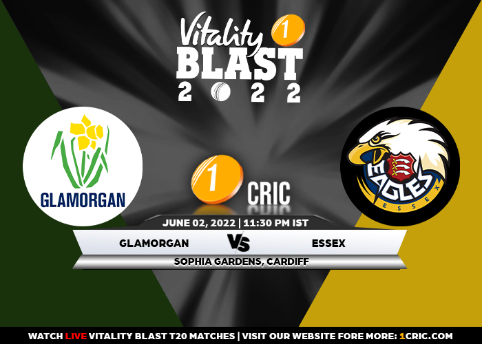 T20 Blast 2022: GLA vs ESS Match Prediction – Who will win the match between Glamorgan and Essex?