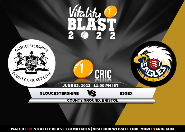 T20 Blast 2022: GLO vs ESS Match Prediction – Who will win the match between Gloucestershire and Essex?